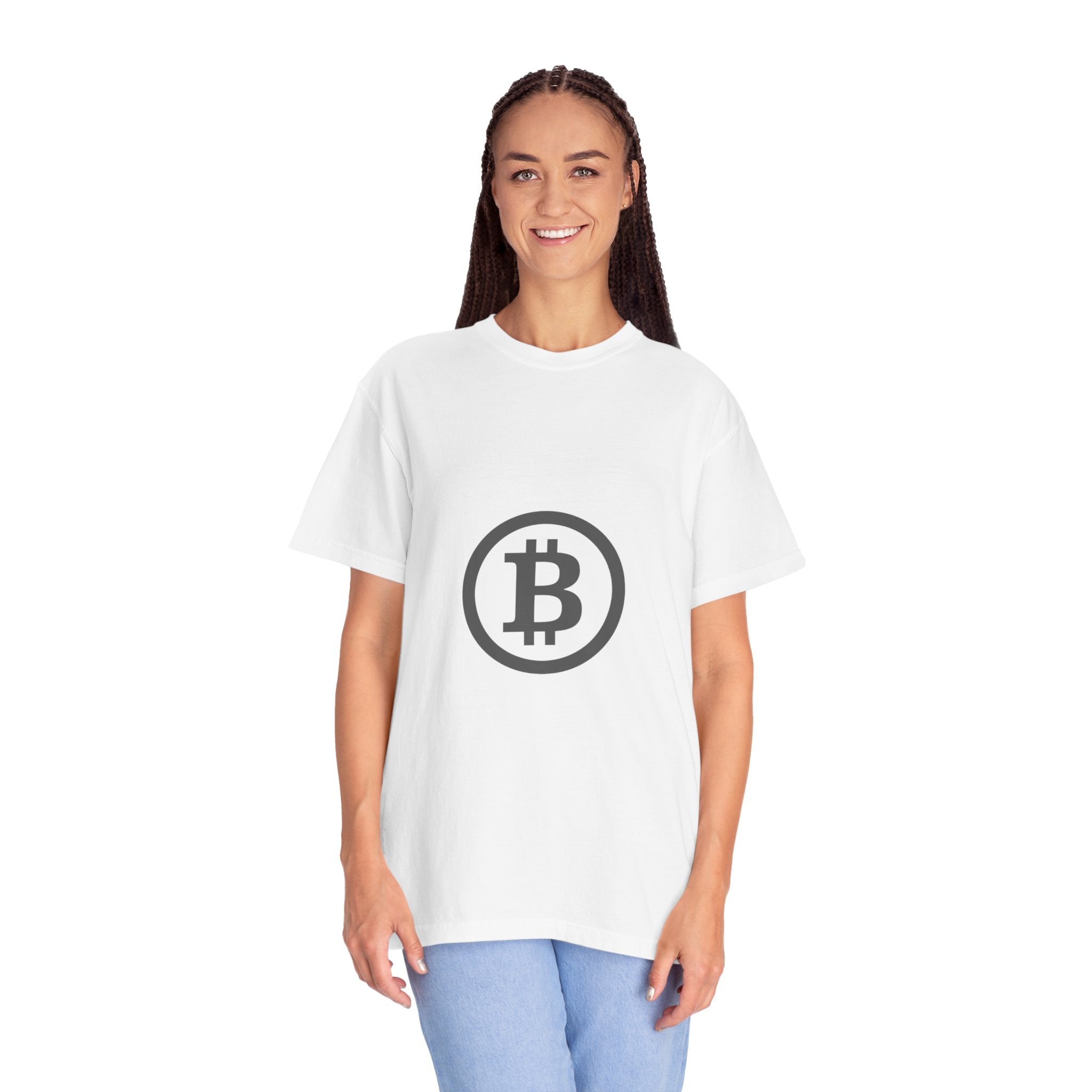 Bitcoin Logo T-Shirt (White)
