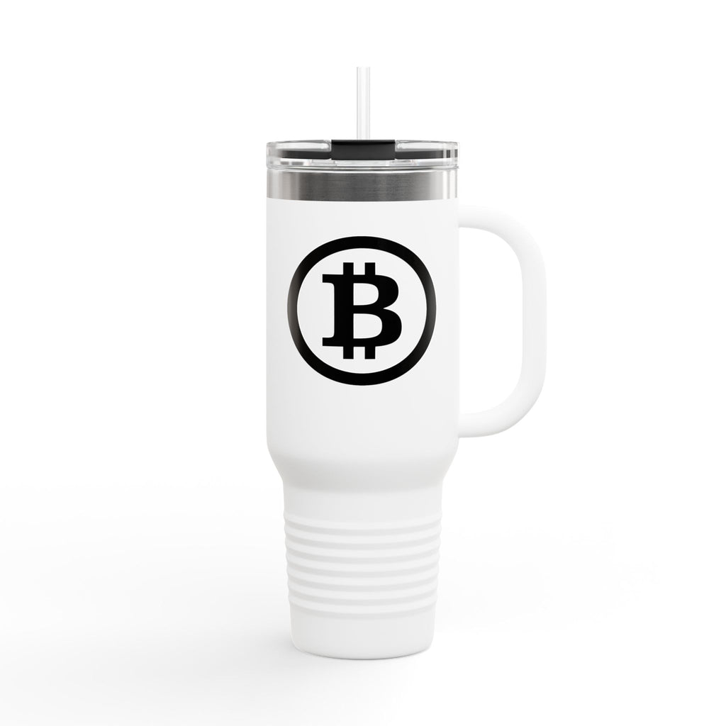 Bitcoin Logo 40oz Insulated Travel Mug