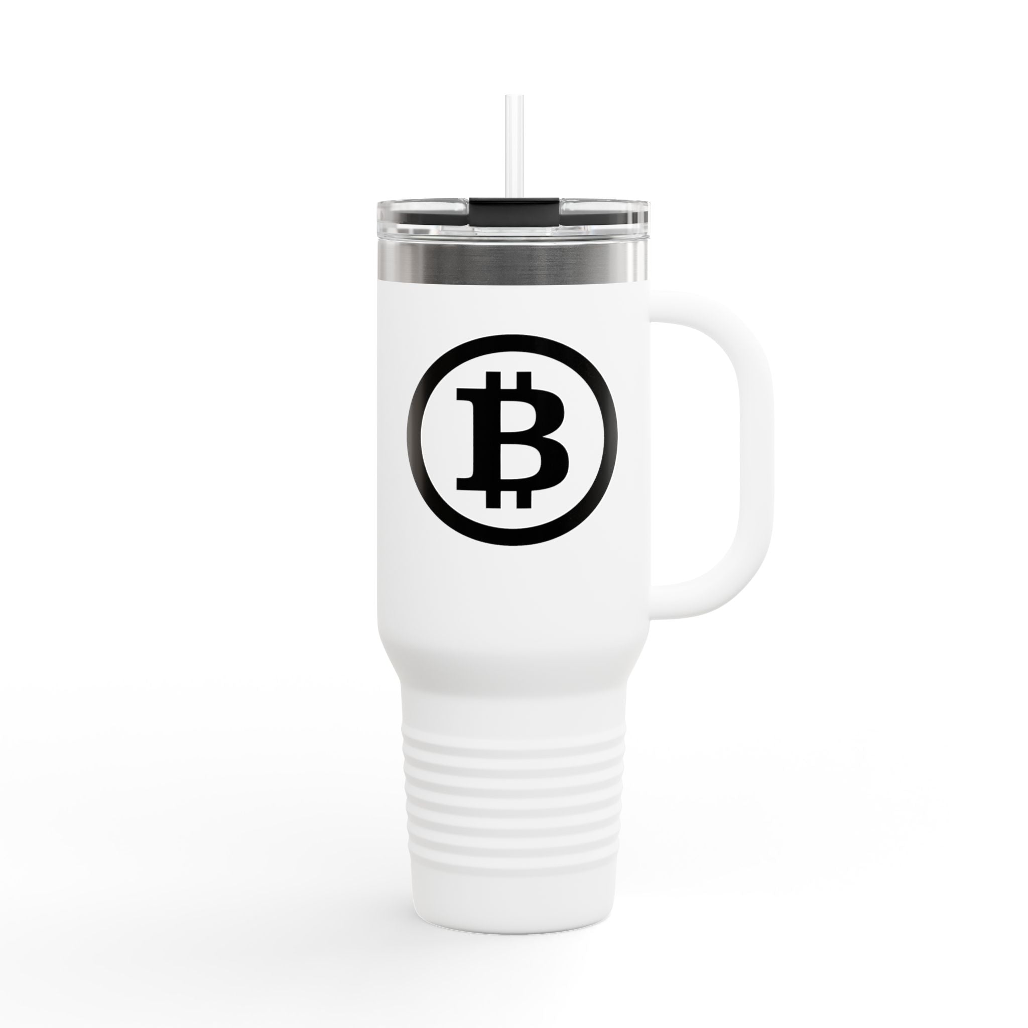 Bitcoin Logo 40oz Insulated Travel Mug