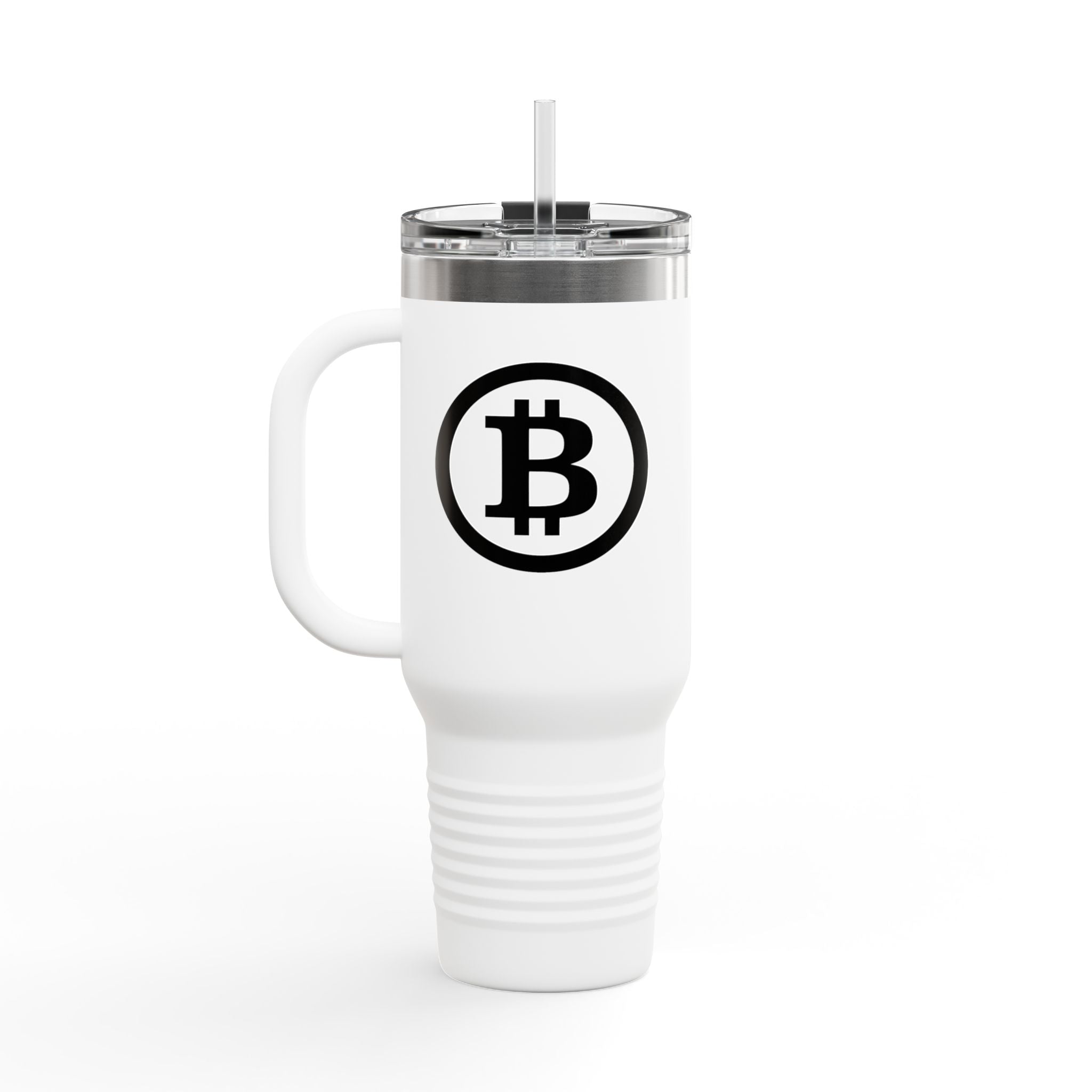Bitcoin Logo 40oz Insulated Travel Mug